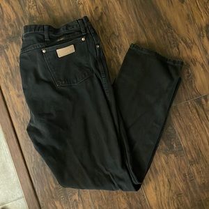 Black Wrangler Jeans